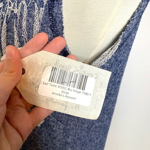 Cousin Earl Terry Cloth Dress Fringe Detail Chest Cowboy Festival - Picture 7 of 8